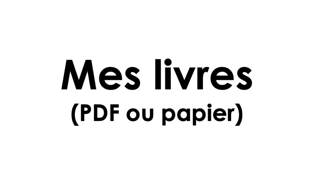 Mes livres